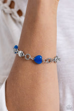Load image into Gallery viewer, I Can Feel Your Heartbeat - Blue bracelet
