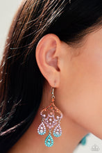 Load image into Gallery viewer, Chandelier Command - Multi earrings
