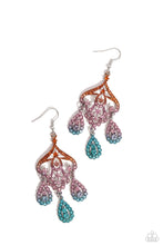 Load image into Gallery viewer, Chandelier Command - Multi earrings
