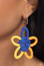 Load image into Gallery viewer, Spin a Yarn - Orange earrings
