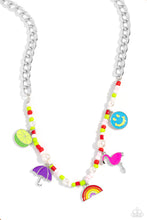 Load image into Gallery viewer, Summer Sentiment - Red necklace
