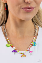 Load image into Gallery viewer, Summer Sentiment - Red necklace
