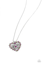 Load image into Gallery viewer, Flirting Ferris Wheel - Pink necklace
