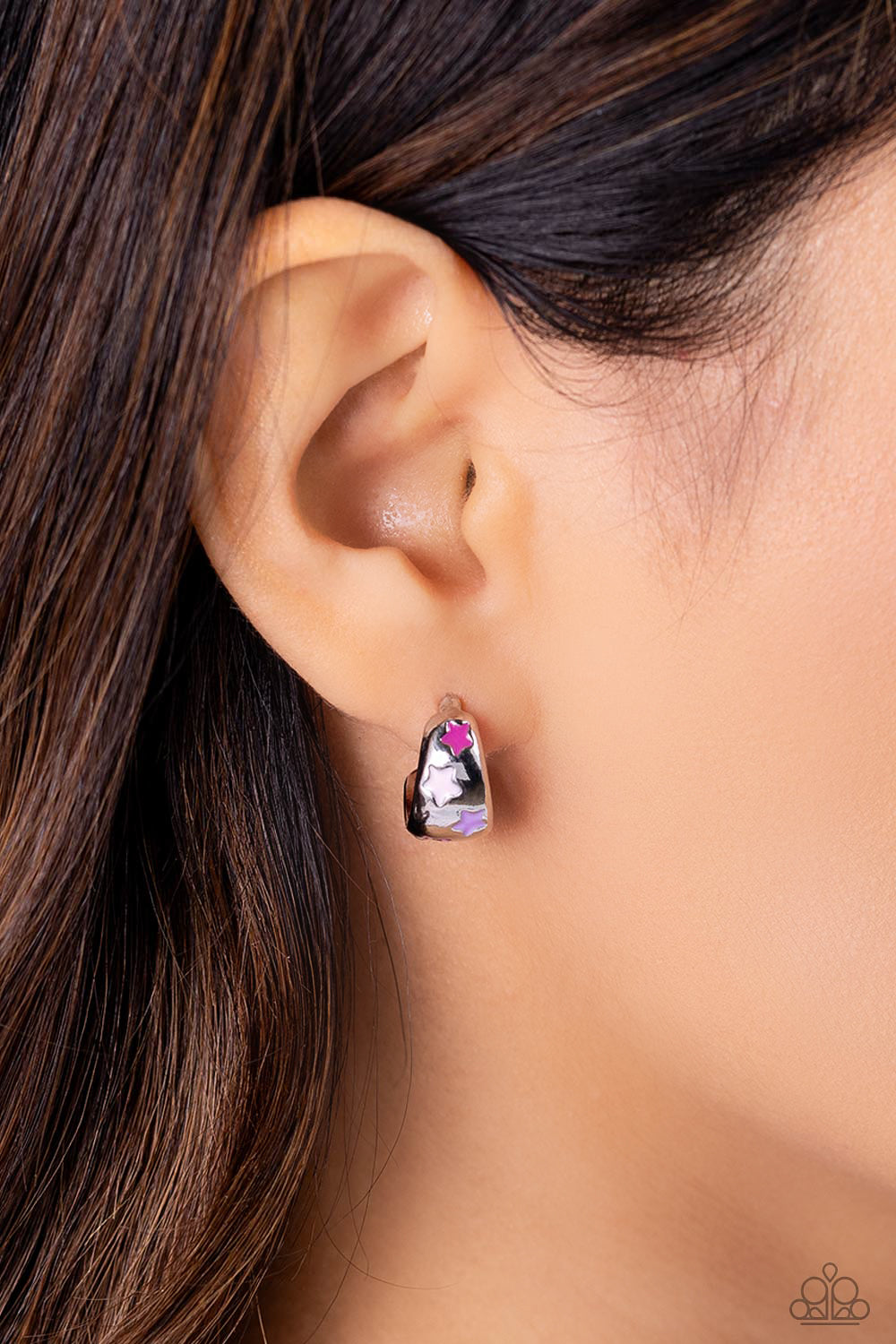 SCOUTING Stars - Pink earrings