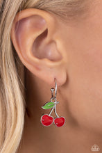 Load image into Gallery viewer, Cherry Caliber - Red earrings
