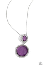 Load image into Gallery viewer, Castle Cadenza - Purple necklace
