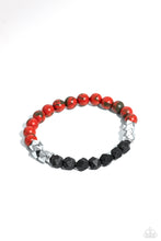 Load image into Gallery viewer, Defaced Deed - Orange bracelet
