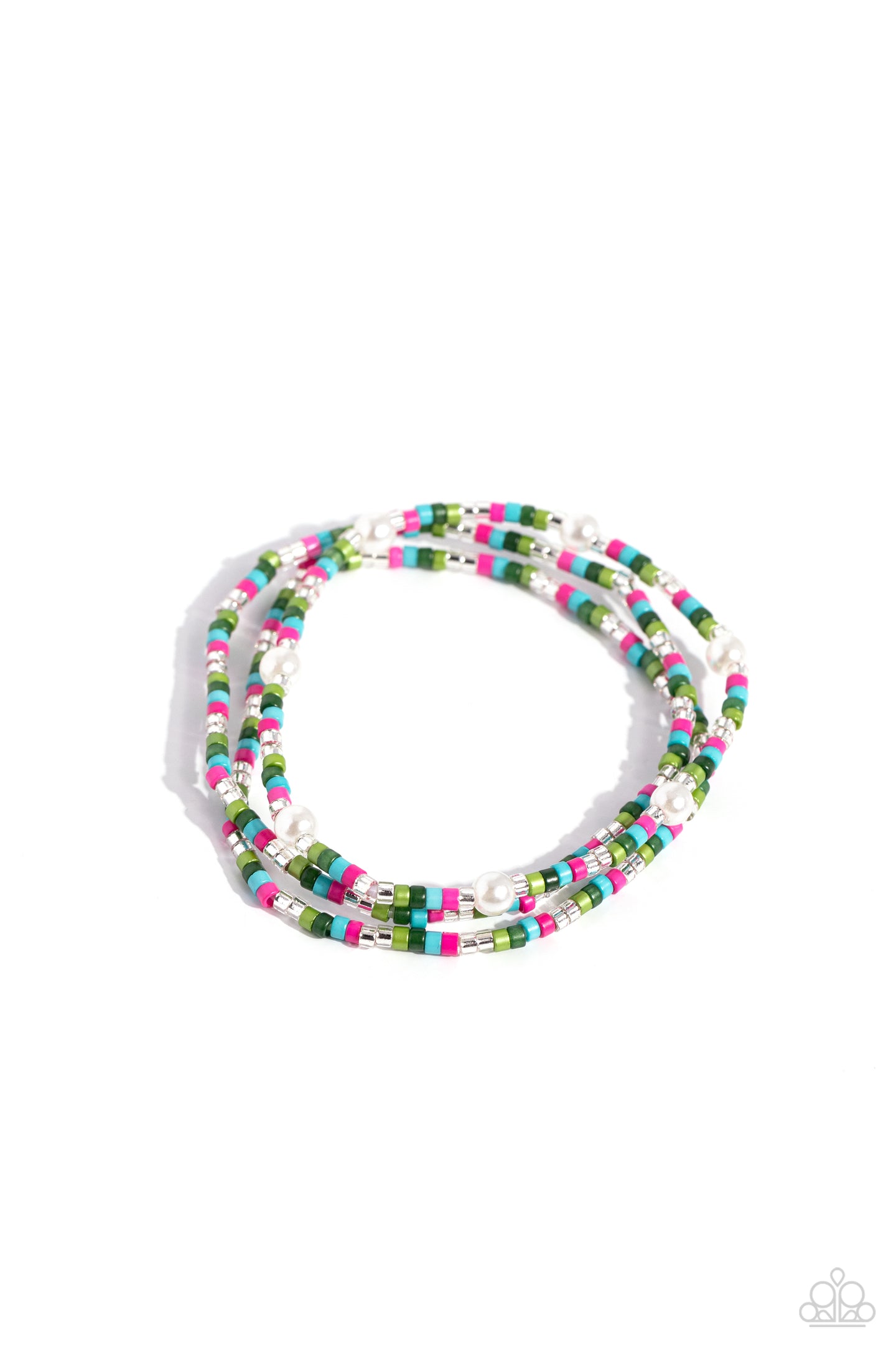 Colorblock Cache - Green bracelets