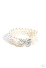 Load image into Gallery viewer, How Do You Do? - White bracelet
