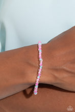 Load image into Gallery viewer, GLASS is in Session - Pink bracelet
