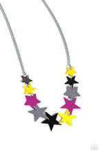 Load image into Gallery viewer, Starstruck Season - Black necklace
