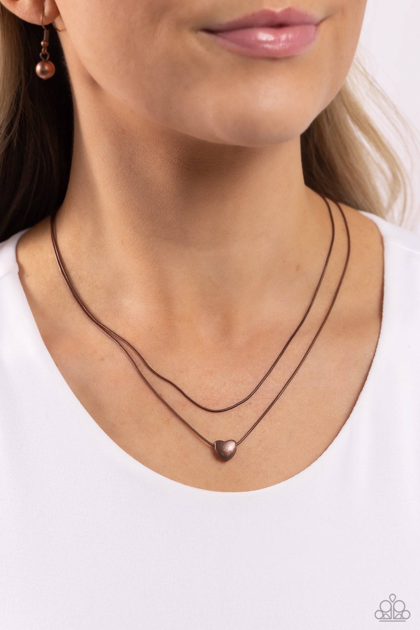 Sweetheart Series - Copper necklace