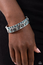 Load image into Gallery viewer, Wavy Whimsy - Blue bracelet
