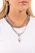 Load image into Gallery viewer, Turn Back the LOCK - Silver necklace
