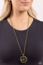 Load image into Gallery viewer, Dragonfly Daydream - Brass necklace
