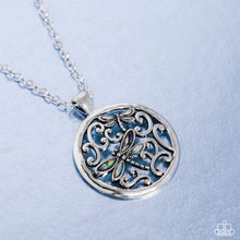 Load image into Gallery viewer, Dragonfly Daydream - Blue necklace
