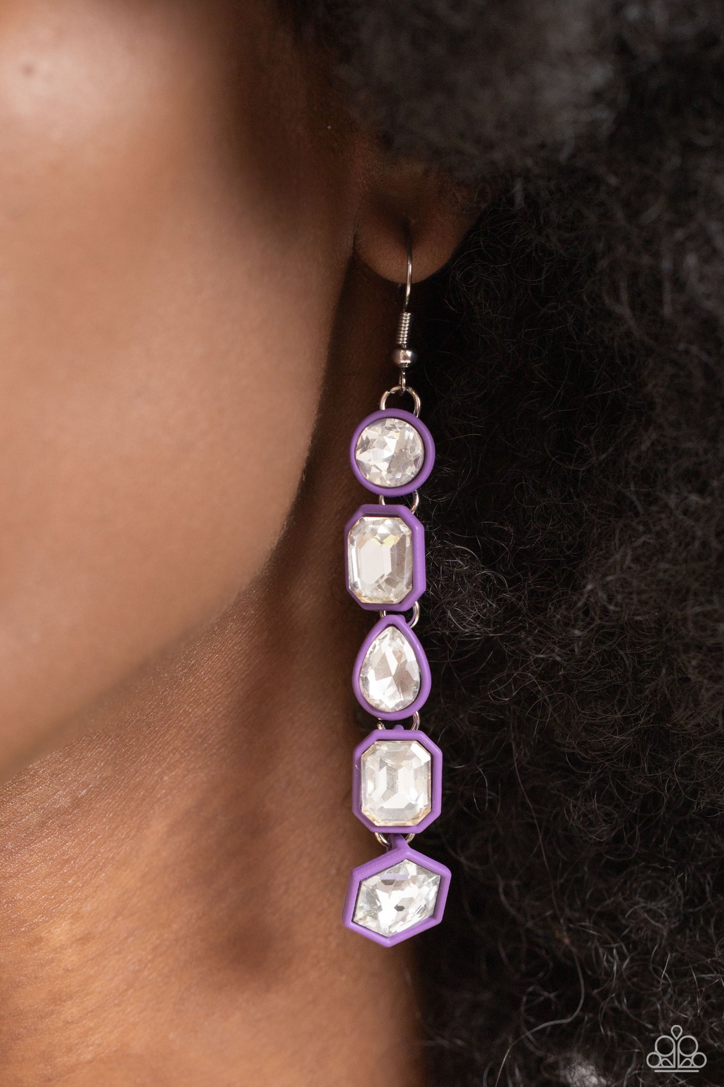 Developing Dignity - Purple earrings