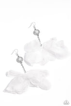Load image into Gallery viewer, Seriously Sheer - White earrings
