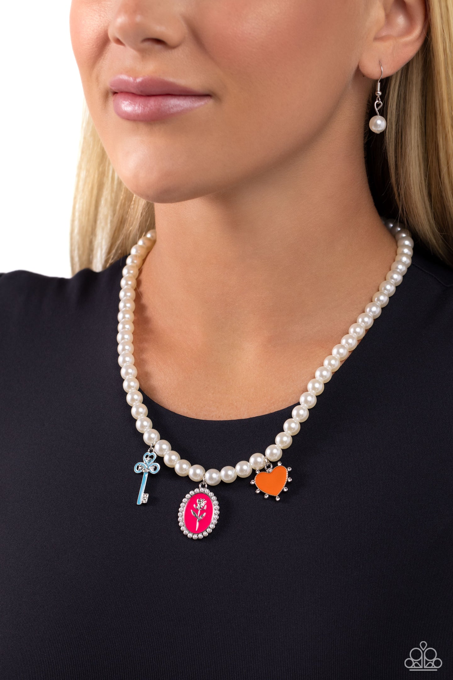 Charming Collision - Multi necklace