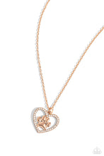 Load image into Gallery viewer, PET in Motion - Rose Gold necklace
