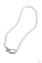 Load image into Gallery viewer, Dont Want to Miss a STRING - Silver necklace

