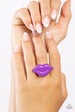 Load image into Gallery viewer, Lively Lips - Purple ring
