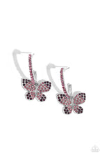 Load image into Gallery viewer, Whimsical Waltz - Purple earrings
