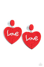 Load image into Gallery viewer, Sweet Seeds - Red earrings
