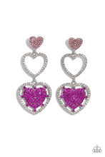 Load image into Gallery viewer, Couples Celebration - Pink earrings
