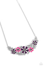 Load image into Gallery viewer, Blooming Practice - Purple necklace

