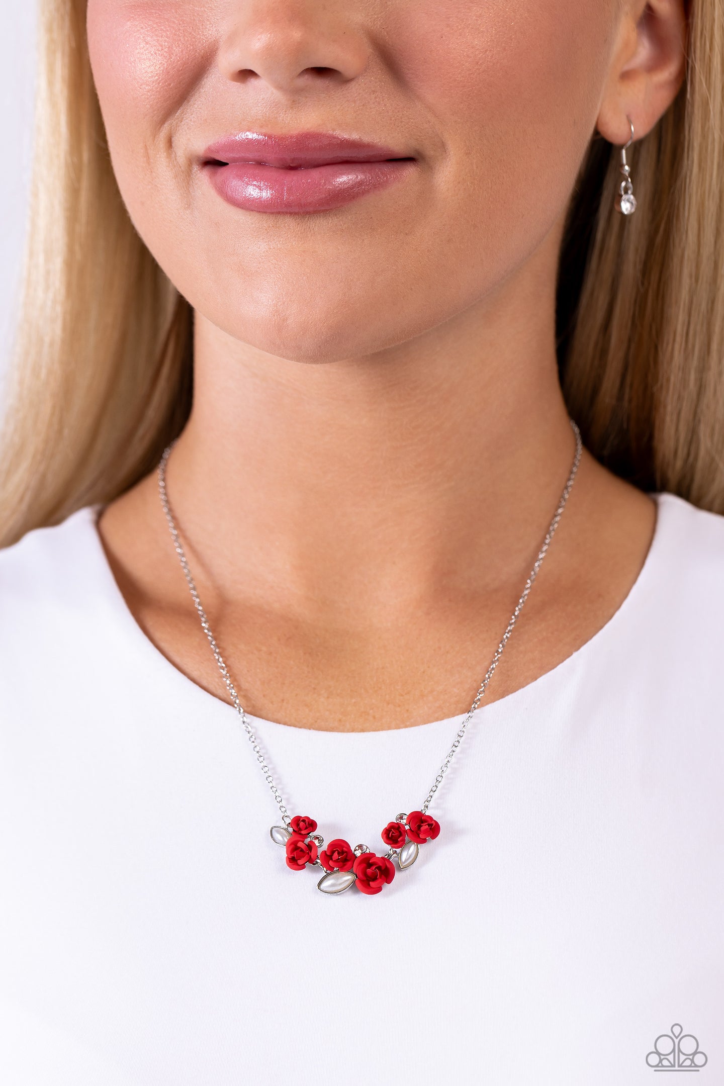 Al-ROSE Ready - Red necklace