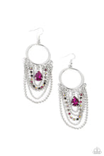 Load image into Gallery viewer, Cascading Clash - Multi earrings
