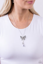 Load image into Gallery viewer, Enchanted Wings - Silver necklace
