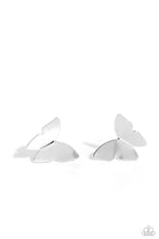 Load image into Gallery viewer, Butterfly Beholder - Silver earrings
