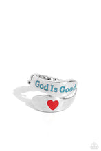 Load image into Gallery viewer, God is Good - Blue ring
