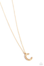 Load image into Gallery viewer, Leave Your Initials - Gold - C necklace
