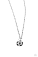 Load image into Gallery viewer, Goalkeeper Glam - Black necklace
