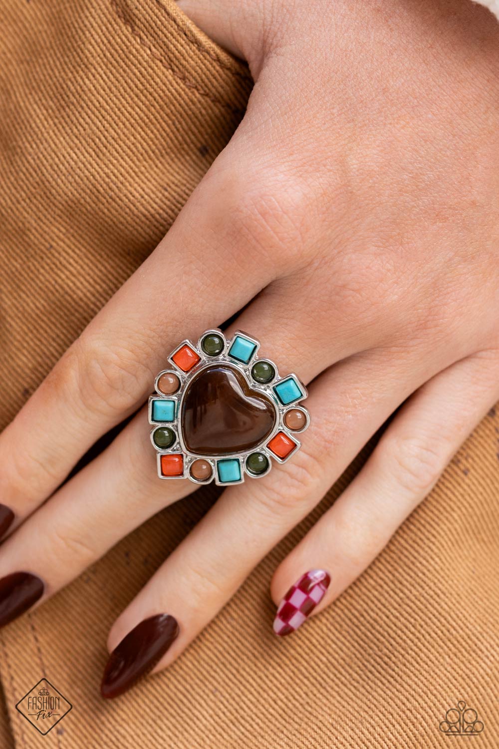 Desertscape Decadence - Brown ring