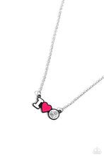 Load image into Gallery viewer, Meet Me at the Net - Pink necklace
