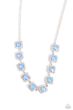 Load image into Gallery viewer, Jump SQUARE - Blue necklace
