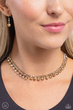 Load image into Gallery viewer, Ritzy Rhinestones - Brown necklace
