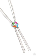 Load image into Gallery viewer, I Pinky SQUARE - Multi necklace
