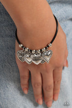 Load image into Gallery viewer, Totally Trusting - Black bracelet
