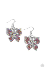 Load image into Gallery viewer, Bejeweled Breeze - Pink earrings
