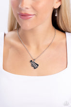 Load image into Gallery viewer, Cheer Champion - Black necklace
