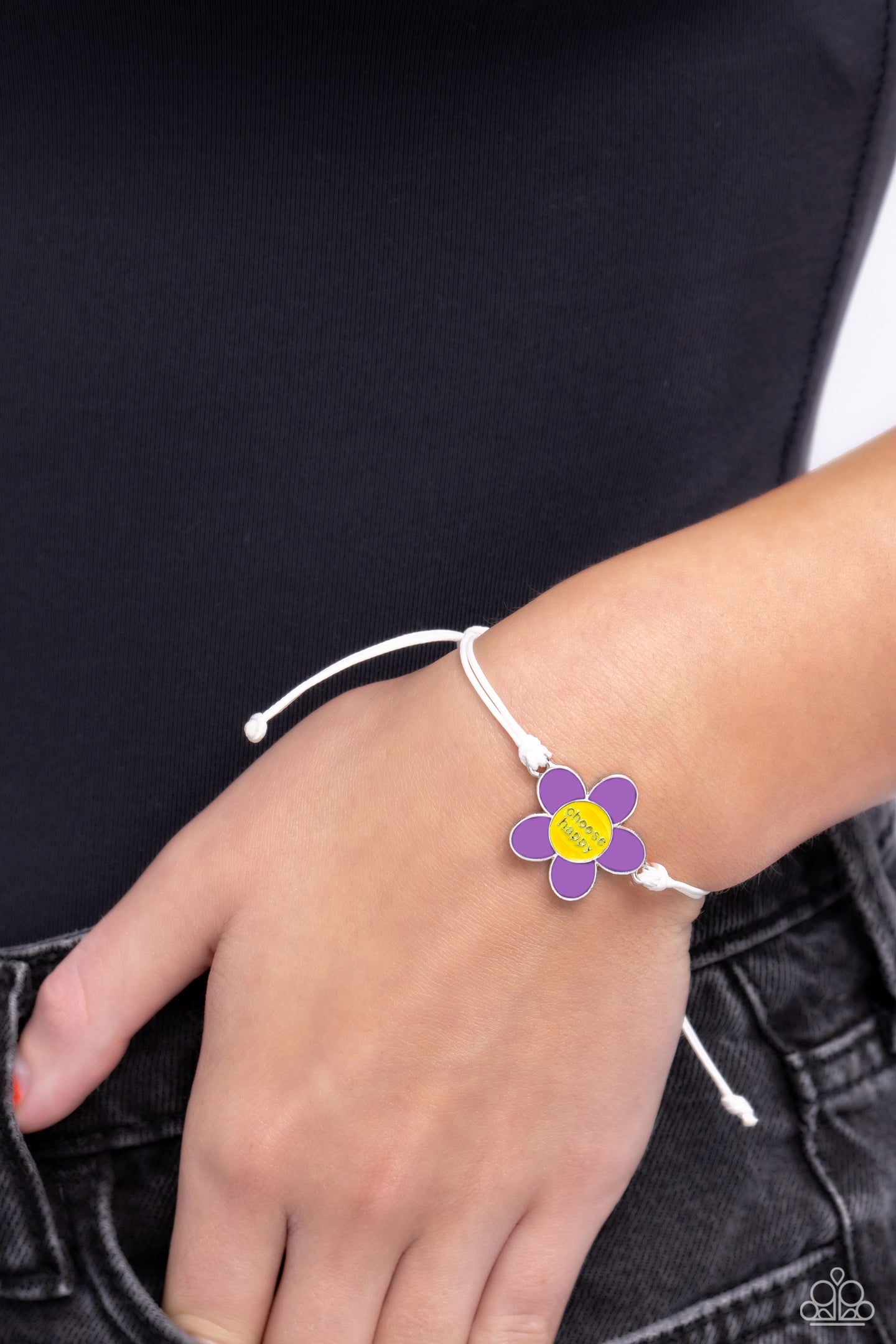 Choose Cheer - Purple bracelet