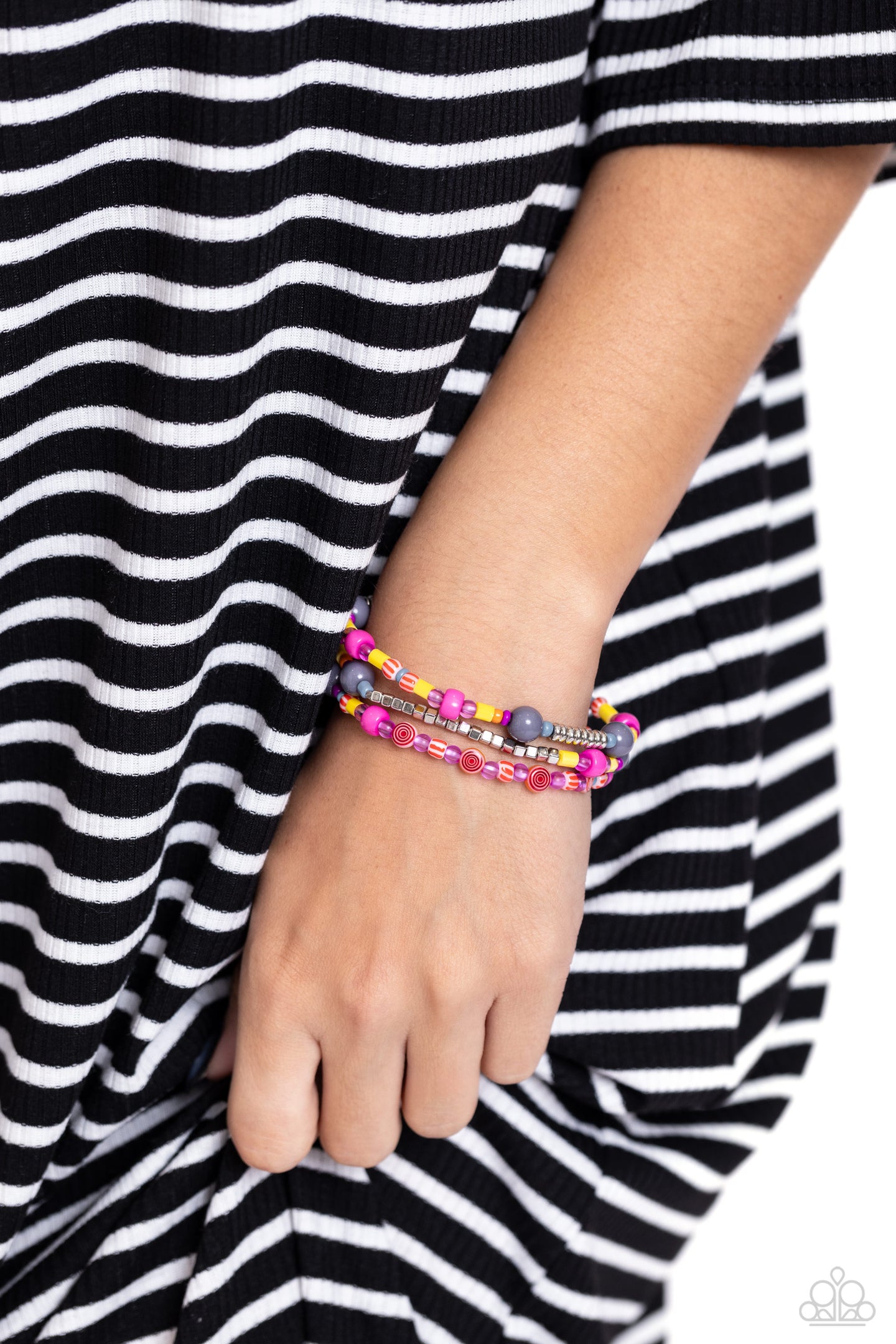 Confident Collision - Silver bracelet