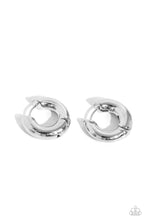 Load image into Gallery viewer, Textured Theme - Silver earrings
