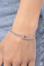 Load image into Gallery viewer, Sensational Sweetheart - Pink bracelet
