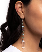 Load image into Gallery viewer, Quartz Qualification - Green earrings
